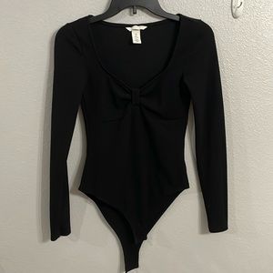 H&M black bodysuit